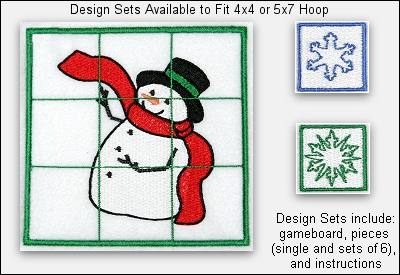 2107 Snowman Tic Tac Toe