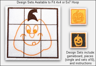 2110 Jack 'O Lantern Tic Tac Toe