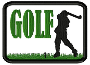 9001 Golf Mug Rug