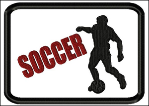 9007 Soccer Mug Rug