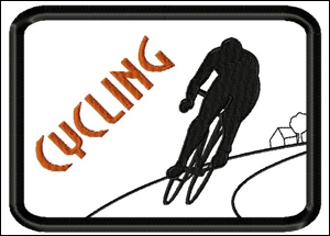 9012 Cycling Mug Rug