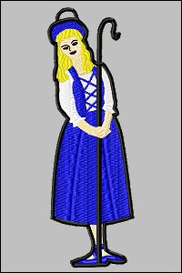 8017 FSL Danish Shepherdess