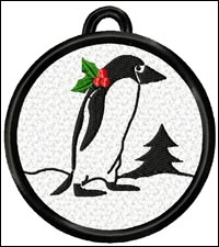 8102 FSL Christmas Penguin