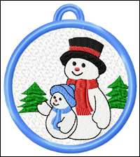 8108 FSL Christmas Snowmen