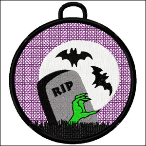 8203 FSL Halloween Tombstone Large