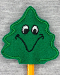 2252 Smiling Tree Pencil Topper
