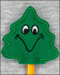 2252 Smiling Tree Pencil Topper