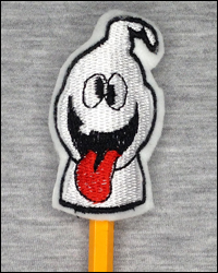 2253 Ghost Pencil Topper